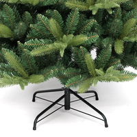 Sapin de Noël artificiel UMIND Premium en PE et PVC, design pliable et options personnalisées pour la décoration des fêtes