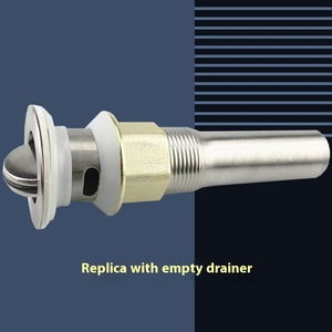 Design moderne Vente en gros Égouttoir de lavabo en acier inoxydable avec rabat Évier de cuisine Égouttoir déodorant Accessoires de quincaillerie de salle de bain - Product Image 3