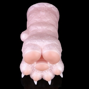 เซ็กซ์ทอยซิลิโคนสองช่องสำหรับผู้ชายอุปกรณ์ช่วยตัวเองทางช่องคลอด - Product Image 2