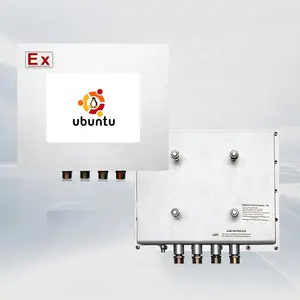 Qiyang Window/Android/Linux System Industrial Explosion Proof Fanless TouchScreen Panel PC Embedded Industry All In One Computer