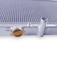 Radiador de Aluminio para HONDA ACCORD 90-93/PRELUDE 92-96 F22B MT