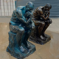 Sculpture en fibre de verre, personnage de l'histoire mythologique, statue en pierre, déesse des quatre saisons, Vénus, Penseur, David, Statue de la Liberté