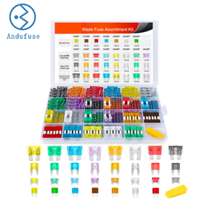 Boîtier de fusibles ANL pour scooter électrique, autoradio, Mitsubishi, Doosan, avec <span class=keywords><strong>code</strong></span> <span class=keywords><strong>couleur</strong></span> de résistance de fusible, support de fusible sur rail DIN - Product Image 1