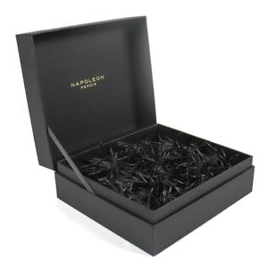 OEM Customized Printed Small Jewelry Retail Luxury Famous Brand Shopping Paper Gift Boxes Your Own Embossed Gold Logos Sponge - Product Image 5