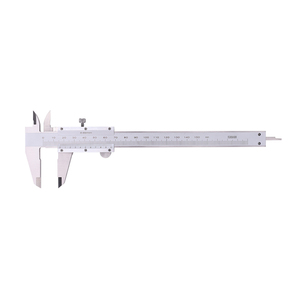 Calibrador Vernier Industrial Monobloque de Alta Precisión de Acero Inoxidable 0-150mm 0.001" Métrico/Pulgadas Manual con Tornillo de Bloqueo - Product Image 1