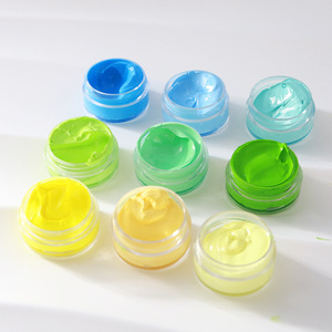 Magic Shuo Plastik-Knetmasse Farbige Knete Handgemachte DIY-Creme Makronen Hochkonzentriert 12 Farben Unisex Ölig Ab 5 Jahren - Product Image 4