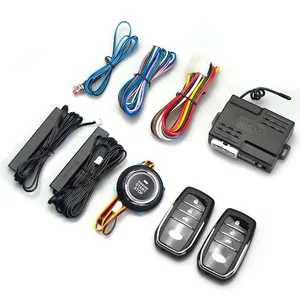 Hot sales Fits Toyota 12V car general one-click start modification keyless entry PKE remote control car anti-theft system