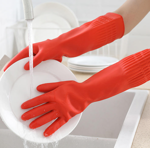 Gants <span class=keywords><strong>de</strong></span> nettoyage ménager Oxford avec rembourrage pour plus <span class=keywords><strong>de</strong></span> chaleur, imperméables et résistants à l'usure. Nettoyage <span class=keywords><strong>de</strong></span> la cuisine - Product Image 2