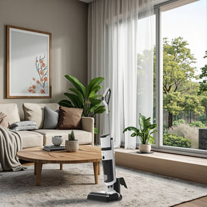 Easy Home Kabelloser Akku-Standstaubsauger für die Bodenreinigung, 3-<span class=keywords><strong>in</strong></span>-1 Nass- und Trockensauger mit Wischfunktion - Product Image 2