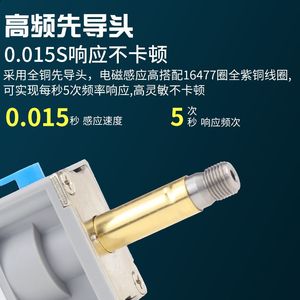 โซลินอยด์วาล์ว ZPCAC 2 ตำแหน่ง 5 ทาง รุ่น 4V210-08 AC220V วาล์วควบคุมลมสำหรับกระบอกสูบ - Product Image 2
