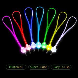 Lanière en TPU LED RVB multicolore en gros éclairant le logo collier clignotant lanières lumineuses télécommandées - Product Image 5