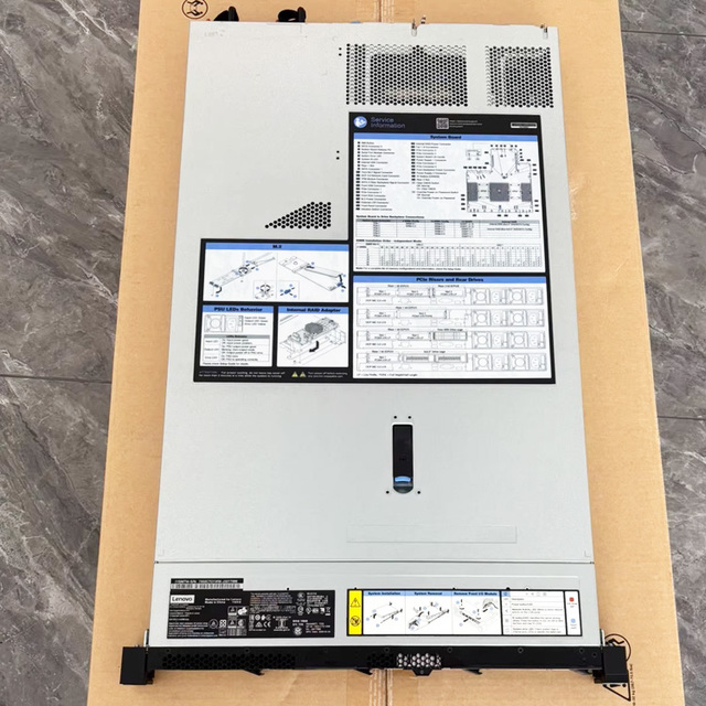 Best-Selling 1U 2.5Inch/3.5Inch 8/12/16Sff Chassis Intel Xeon Lenovos ThinkSystem SR630 V2 V3 Rack Server Stock 3-Year Warranty
