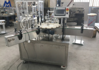 Machine automatique de remplissage et de bouchage de flacons de parfum et de liquides par pulvérisation sous vide