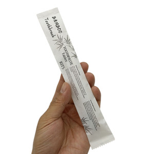 Tablettes de <span class=keywords><strong>dentifrice</strong></span> OEM avec brosse à dents en bambou pour hôtel - Product Image 2