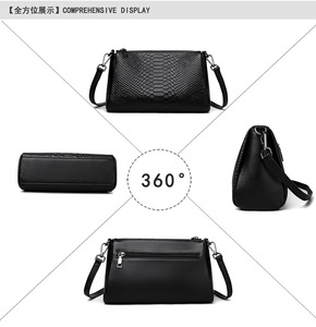 New High Quality Women Messenger Bags for Women Genuine Leather Handbags Crossbody Bags Ladies Shoulder Bags <b>Tote</b> Top-handle - Product Image 4