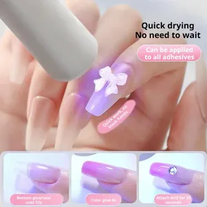 Lampe UV sans fil portable avec écran LCD, mini lampe UV rechargeable pour ongles en gel, colle à strass et gel liner - Product Image 4