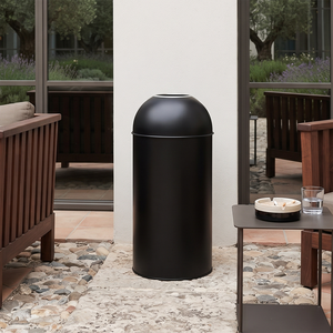 Cestino <span class=keywords><strong>per</strong></span> Rifiuti in Acciaio Inox di Grandi Dimensioni <span class=keywords><strong>per</strong></span> Uso Pubblico Interno, Bidone <span class=keywords><strong>per</strong></span> Centri Commerciali - Product Image 3