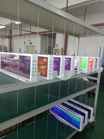 Afficheur publicitaire numérique LCD tactile mural personnalisé de 28, 38 et 58 pouces avec système d'exploitation Android
