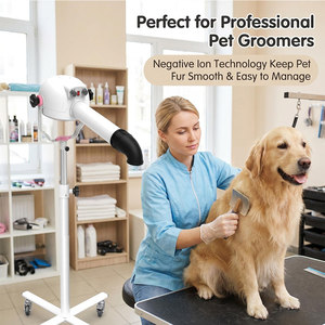 Secador de Pelo Iónico de Pie Shernbao <span class=keywords><strong>PSD</strong></span>-920P para Salón y Peluquería Canina - Product Image 5