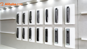 Serrure <span class=keywords><strong>de</strong></span> porte intelligente <span class=keywords><strong>de</strong></span> haute sécurité, couleur noire, pour Airbnb, maison, fabrication en usine, fonctionne avec l'application Wishome pour appartement - Product Image 6