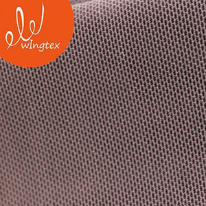 15% Spandex lavorato a maglia Plain Power Net tessuto a rete 85% <span class=keywords><strong>poliammide</strong></span> <span class=keywords><strong>Nylon</strong></span> per sari tessuto elasticizzato tinta unita ordito N70D * E210D Wingtex - Product Image 3