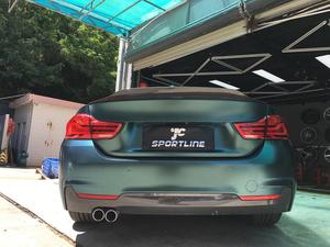De fibra de carbono F32 trasero, cola de pato de Spoiler para <span class=keywords><strong>BMW</strong></span> F32 <span class=keywords><strong>440i</strong></span> 435i 428i 420i M Sport <span class=keywords><strong>Coupe</strong></span> 14-19 - Product Image 2