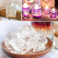 Großhandel Hochwertige Gel-Wachs Transparente Jelly-Kerzen für DIY Handgemachte Kerzen