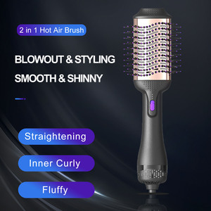 <span class=keywords><strong>Cepillo</strong></span> de pelo de hierro plano de etiqueta privada, <span class=keywords><strong>cepillo</strong></span> eléctrico de aire caliente, <span class=keywords><strong>secador</strong></span> de pelo de un paso, plancha de pelo rápida, <span class=keywords><strong>cepillo</strong></span> de aire caliente - Product Image 3