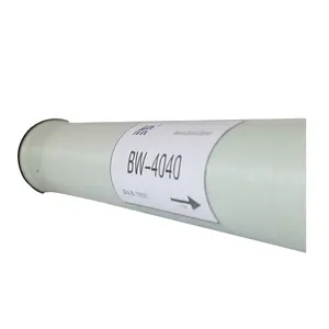 BW4040 Membrane d'osmose inverse Solution de filtration de pointe pour le traitement de l'eau saumâtre