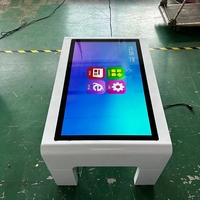 Écran d'affichage numérique LCD IPS 4K de 32 pouces pour intérieur, ports Type-C et DP, SDK, revêtement anti-reflet, support de table ou de sol pour magasin de détail