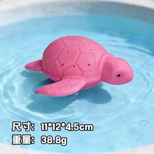TPR Floating Little Turtle Floating <b>Toy</b> Soft Rubber Simulation Color Children's cognitive and <b>educational</b> underwater Animal <b>toy</b> - Product Image 6