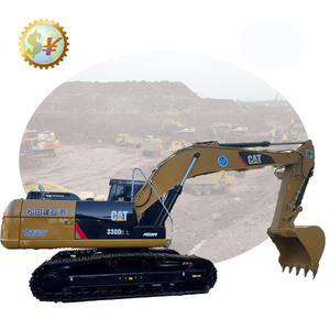 Excavadora de Orugas CAT Caterpillar 330D2L Fabricada en Japón, Excavadora de Movimiento de Tierras de 30 Toneladas, Pala R305 PC300 330D, Excavadora Usada Barata - Product Image 1