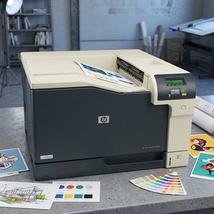 <span class=keywords><strong>Stampante</strong></span> Laser a Colori HP <span class=keywords><strong>LaserJet</strong></span> CP5225 A3, 10ppm, 600dpi, Ethernet, USB, per Ufficio, Disponibile - Product Image 1