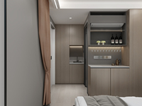 Fullking Maison Capsule Spatiale Design Moderne Verre Trempé Maison Mobile pour Zone Scénique Extérieure