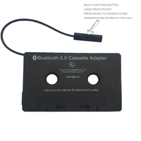Convertisseur de cassette MP3 BT pour voiture avec enregistreur de téléphone mains libres Matière plastique