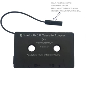 Coche <span class=keywords><strong>MP3</strong></span> BT Tape <span class=keywords><strong>Converter</strong></span> Cassette Player con manos libres Teléfono Grabadora Material plástico - Product Image 3