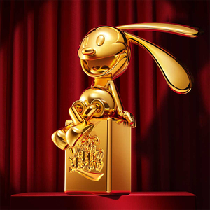 Autentica figurina di coniglio fortunato POP MART Oswald carina per la serie <span class=keywords><strong>Disney</strong></span> peluche giocattolo d'azione per decorazioni per la casa e regali - Product Image 3