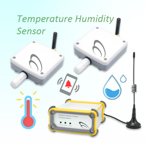 2 Sets Wireless Temperature transmitter Humidity Sensor waterproof probe temperature and humidity transmitter Recorder - Product Image 1