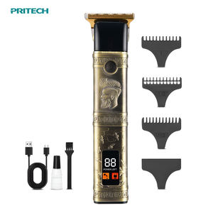 Tondeuse PRITECH Zero Gapped T-Blade Tondeuse à cheveux rechargeable sans fil pour hommes - Product Image 1