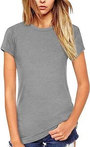 Vêtements de sport d'été pour femmes personnalisés OEM Slim Cotton XL Crop Top Casual Print T-Shirt and Workout Tops - Product Image 3