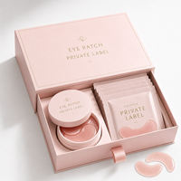 60 Comprimés Masque Contour des Yeux Hydratant Anti-rides Raffermissant à la Caféine et Niacinamide pour Réduire les Cernes et les Poches