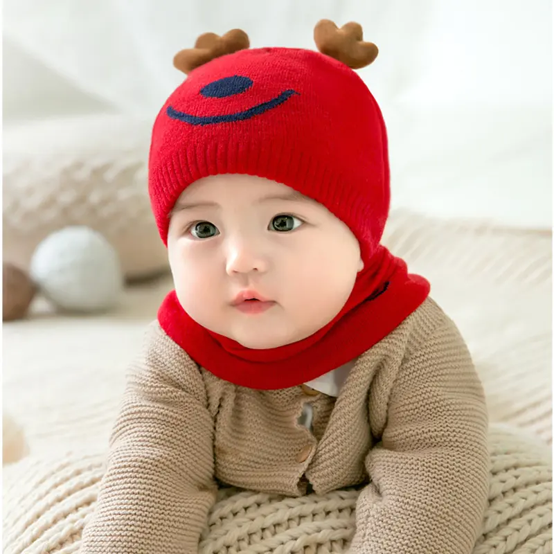 Chapeau tricoté pour enfants, bonnet de tête de mort pour bébé, unisexe, nouvelle collection hiver