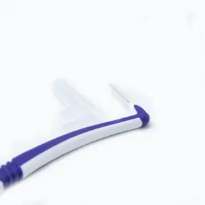 Quality Assurance L Shape Interdental Brushes Disposable Dental Cleaning Interdental Brush
