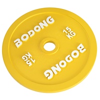 Disques de musculation en fonte Bodong pas chers pour la salle de sport, en vente
