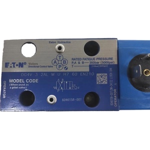 Nouvelle vanne d'inversion électromagnétique Eaton <span class=keywords><strong>DG4V</strong></span>-<span class=keywords><strong>3</strong></span>-2A-M-U-H7-60, pièces de pompe à béton Sanyi Zhonglian, garantie de <span class=keywords><strong>3</strong></span> mois - Product Image 2