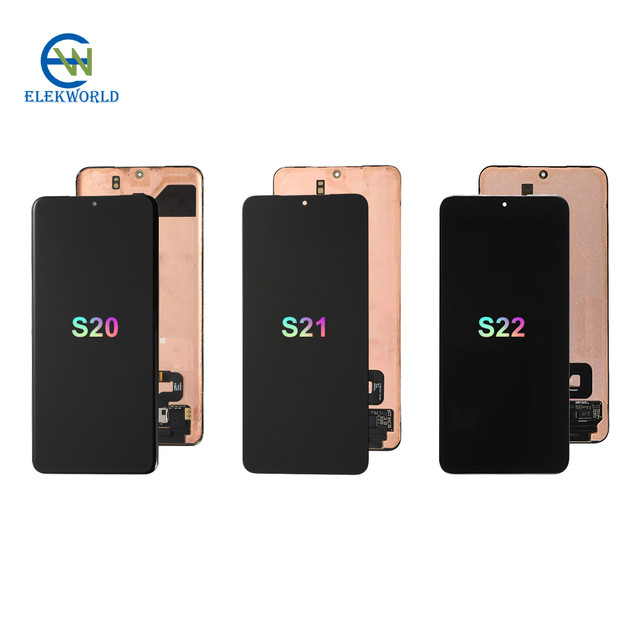 Touch Display Screen for samsung S8 S8 Plus S9 S9 Plus S10 S10 Plus S20 S21 Ultra Lcd Replacement with Frame Digitizer Assembly