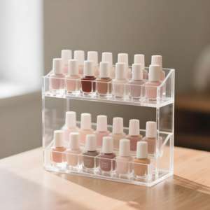 Hookei, nuevo estilo, publicidad minorista, maquillaje cosmético, soporte de exhibición de Perfume, soporte acrílico cosmético, estante de exhibición - Product Image 3