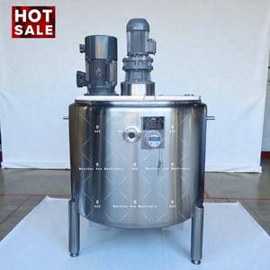 Tanque de Mezcla de Acero Inoxidable para Agitación de Detergentes, Equipo Mezclador con Agitador - Product Image 4