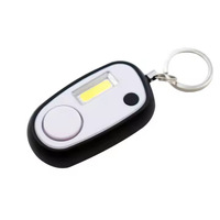 Alarme de sécurité portable 120 dB avec LED, lampe torche porte-clés et avertisseur sonore, mini lampe de défense personnelle en plastique pour femmes et enfants