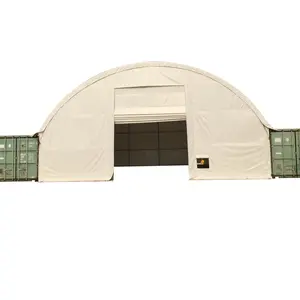 W40'xL40' Outdoor container shelters roof cover